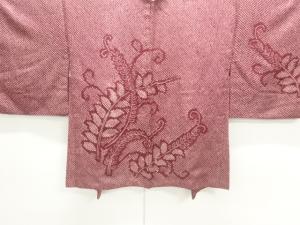 アンティーク　本総絞り草葉模様絵羽織